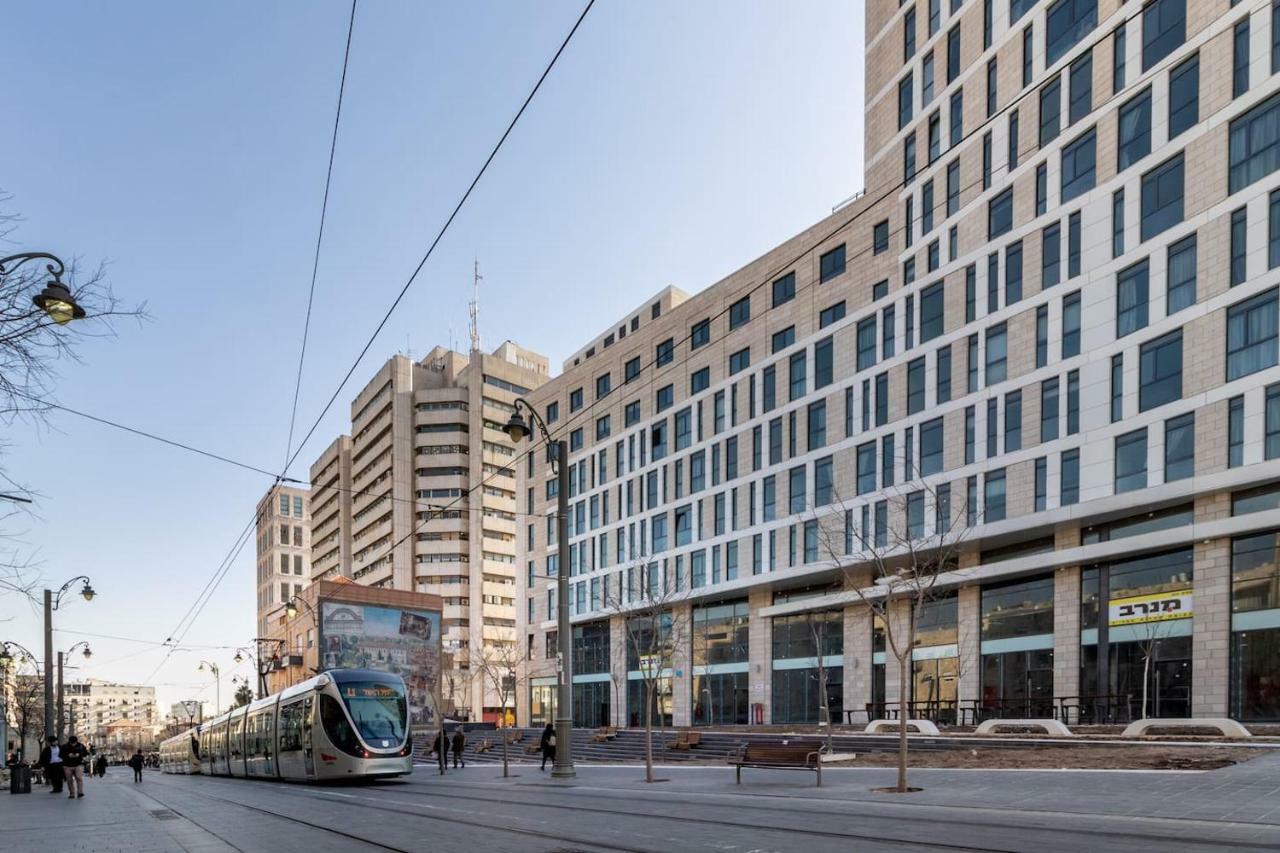 Magical 3Br/Parking With Amazing View, City Center エルサレム エクステリア 写真